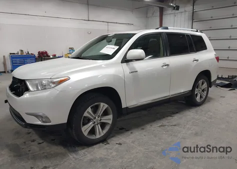 2012 Toyota Highlander Limited V6 from USA, damaged, VIN 5TDDK3EH7CS141192